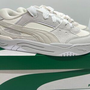 Puma 180 Remix Warm White Sedate Gray Women Size 8